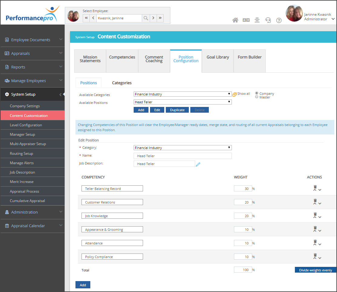 Performance Pro screenshot 1