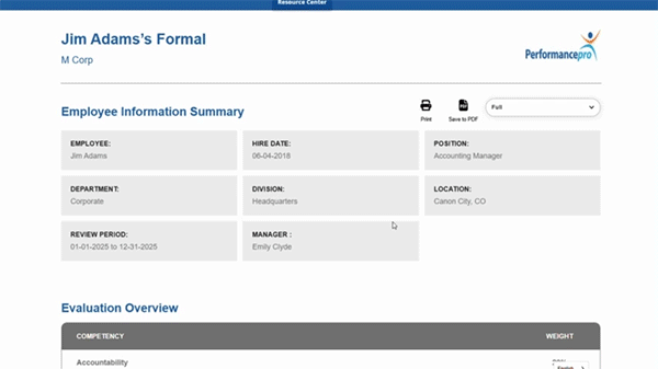 Performance Pro Automation Screenshots