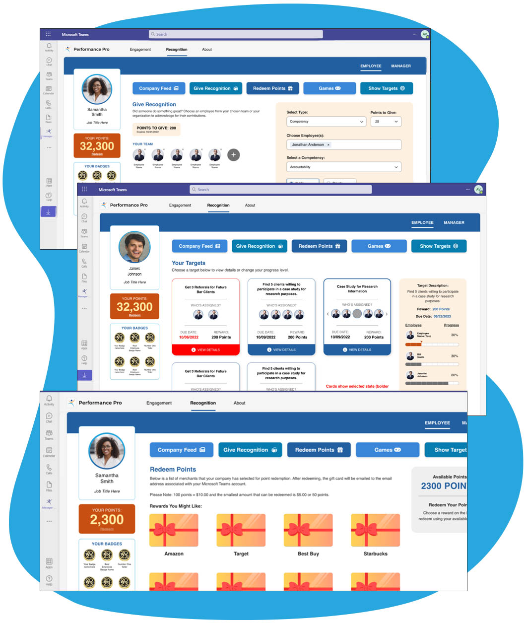 Performance Pro Real-Time Recognition Teams App Screenshot 1